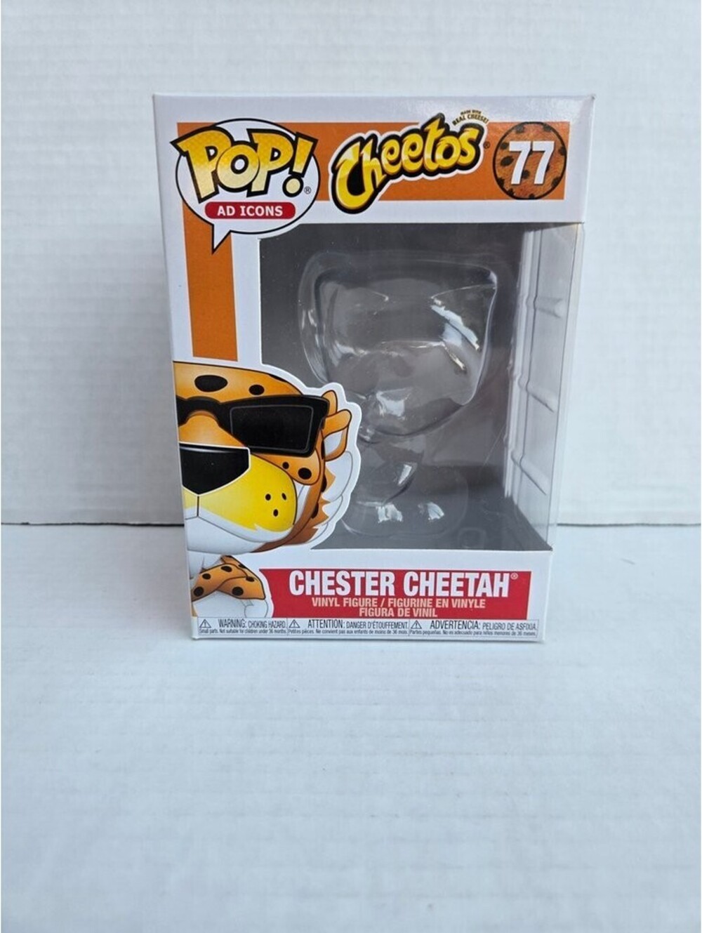 Funko Pop! Ad Icons Chester Cheetah #77 Empty Box